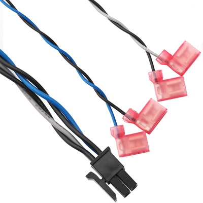 4 pin Power Cable Assembly Molex 430250408 to TE 2-520129-2