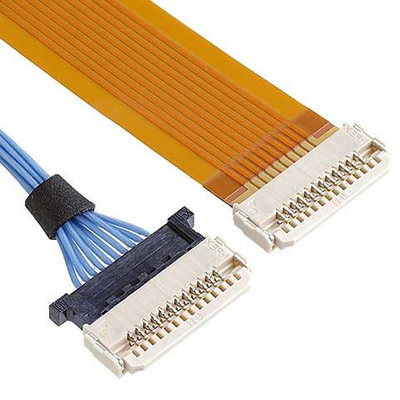20598 006T 02 6 Pin Connector Cable 0.5mm Pitch Lvds Micro Coax Cables