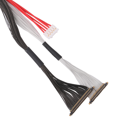 I-PEX Pitch 0.25mm 20531-034T-01 To 20633-210T-02S Idc Cable Customize